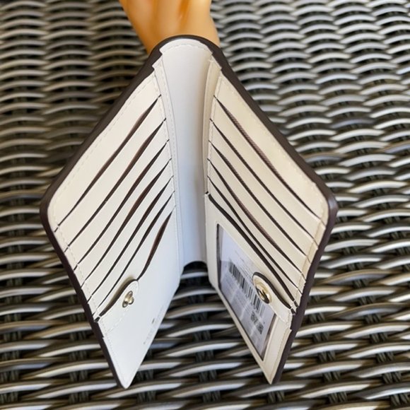 Kate Spade Staci Large Slim Bifold Wallet Parchment - Picture 13 of 16